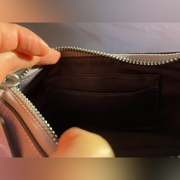 Coach small Teri purple lavender tea rose shoulder bag - Picture 9 of 10